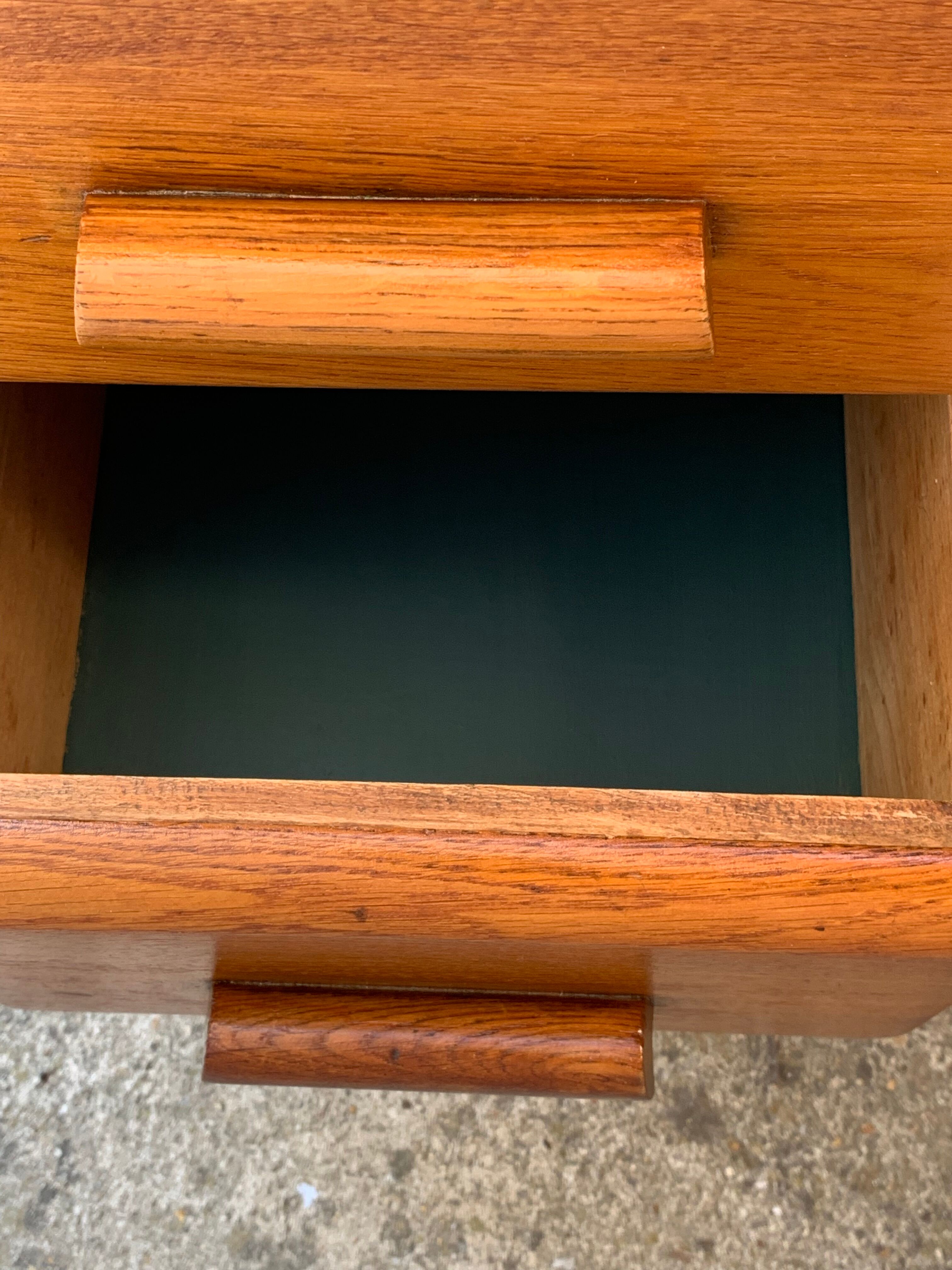 Office schoolmaster 1950 solid oak