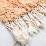 Tapis berbère beni ouarain ocre à losanges colorés 295x192m