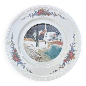 Flat plate Sarreguemines
