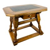 Table de changeur Suisse en bois et ardoise