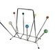 Charles and Ray Eames style magazine rack - Atomic - chrome - wood  Sputnik