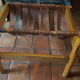 Coffee table Design Dujo Cuba wood leather marble