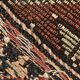 Blue & Brown Star Pattern Kilim Rug, 153x315Cm