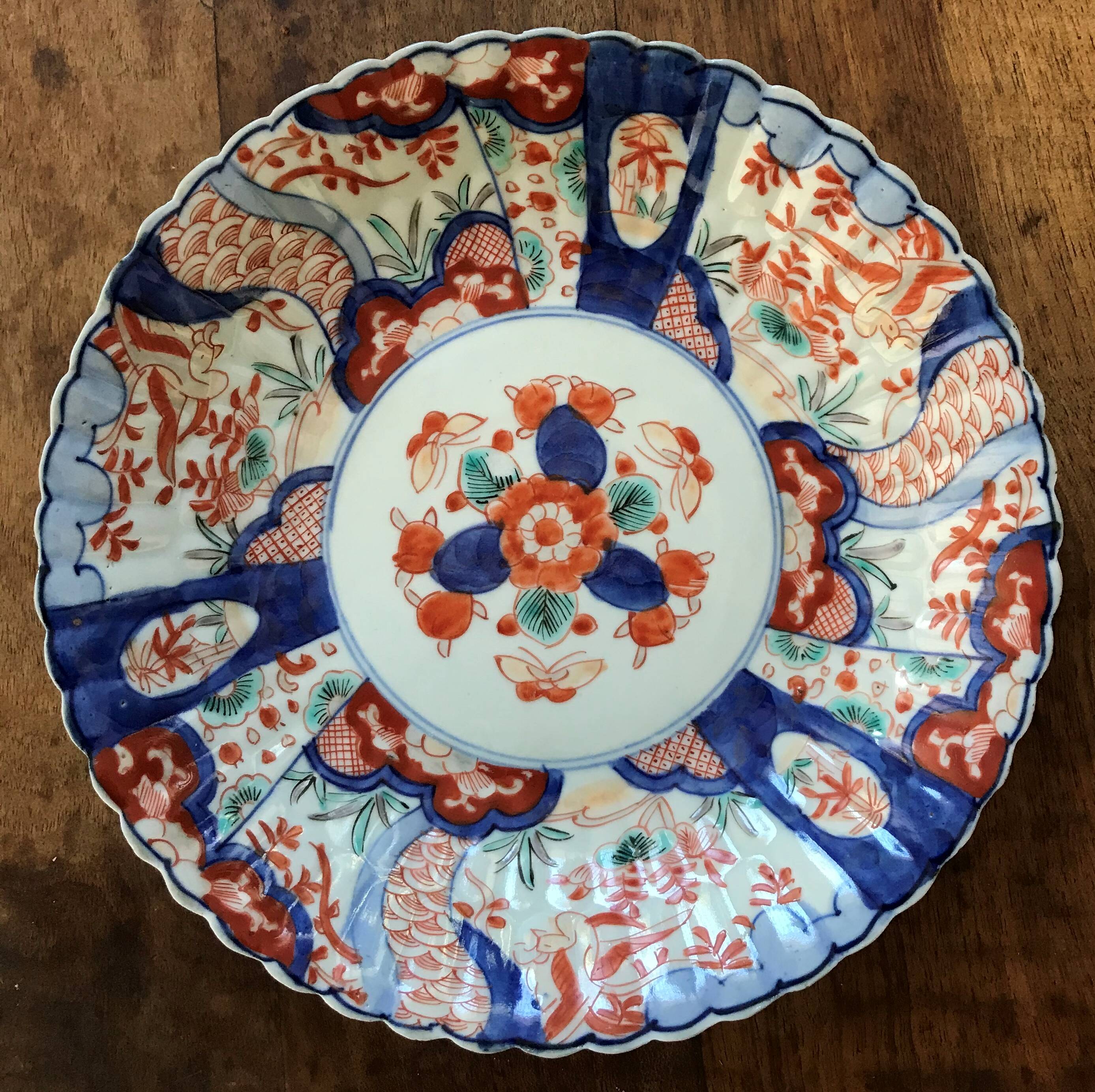 Japanese porcelain dish, Imari