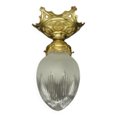 Suspension / Ceiling light / chandelier ogive style Louis XVI - gilded bronze