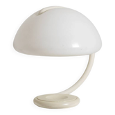 Elio Martinelli. Lampe à poser « Serpente » en blanc. Années 1960-70
