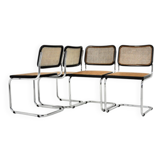 B32 style dining room chair by Marcel Breuer, set of 4