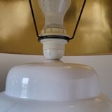 Vintage lamp and lampshade