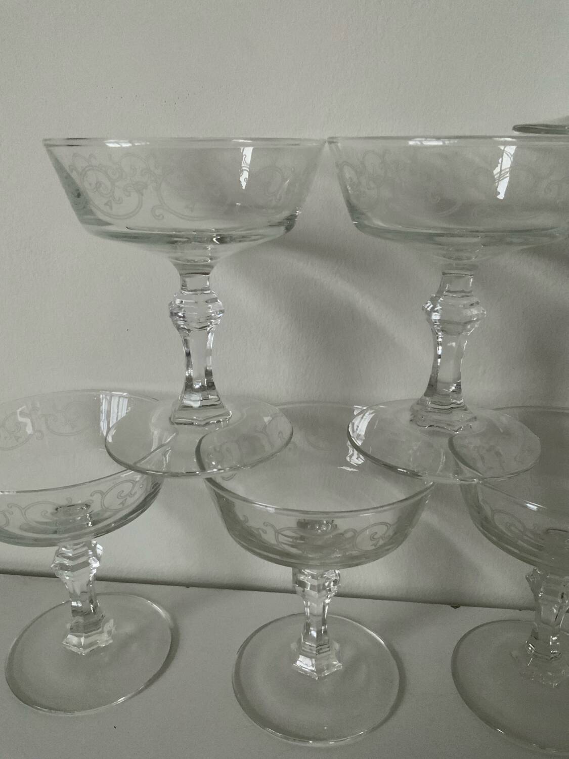 Champagne glasses