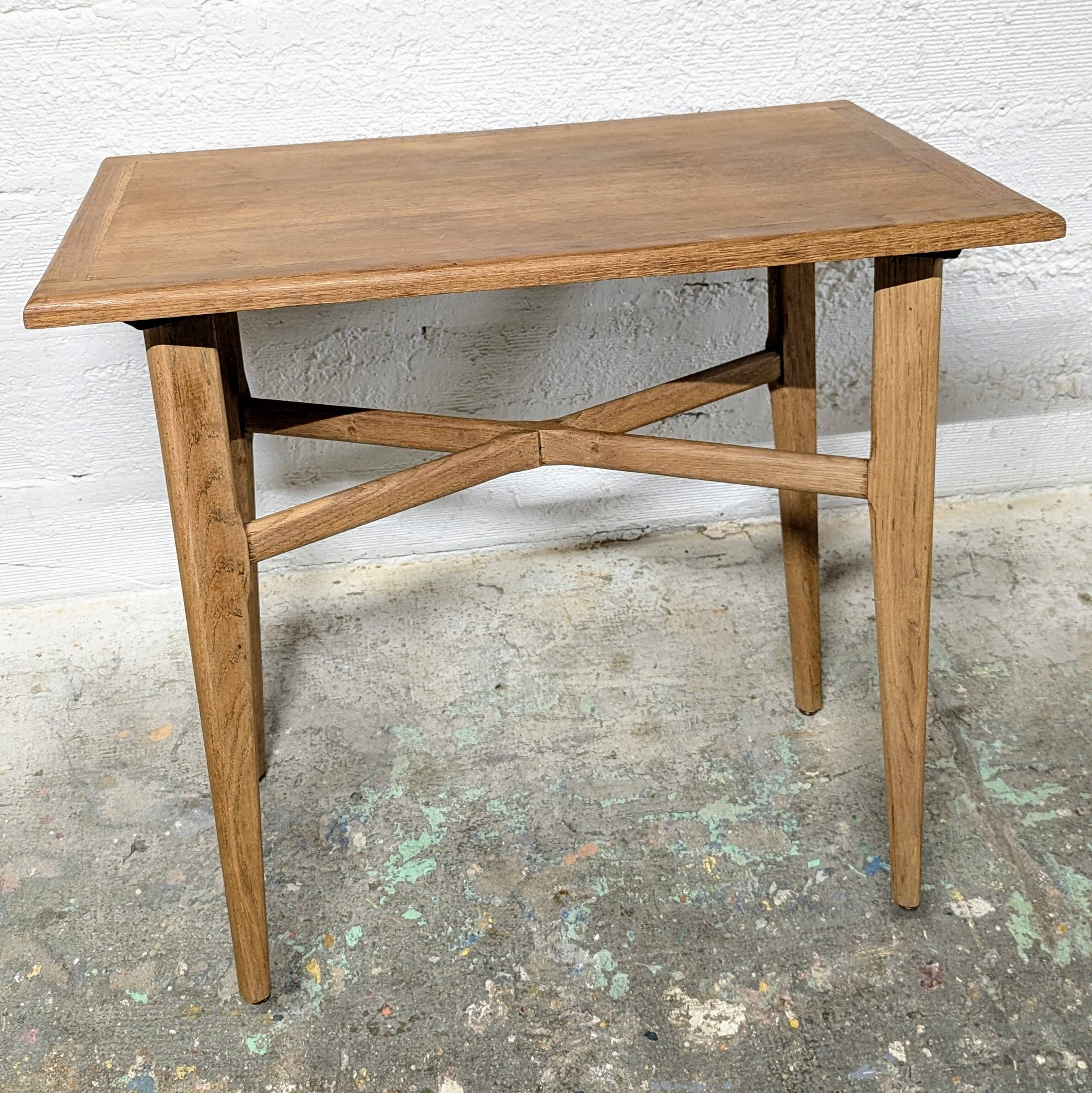 Vintage wooden side table