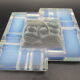 Art-deco opalescent glass ashtray A. Hunebelle