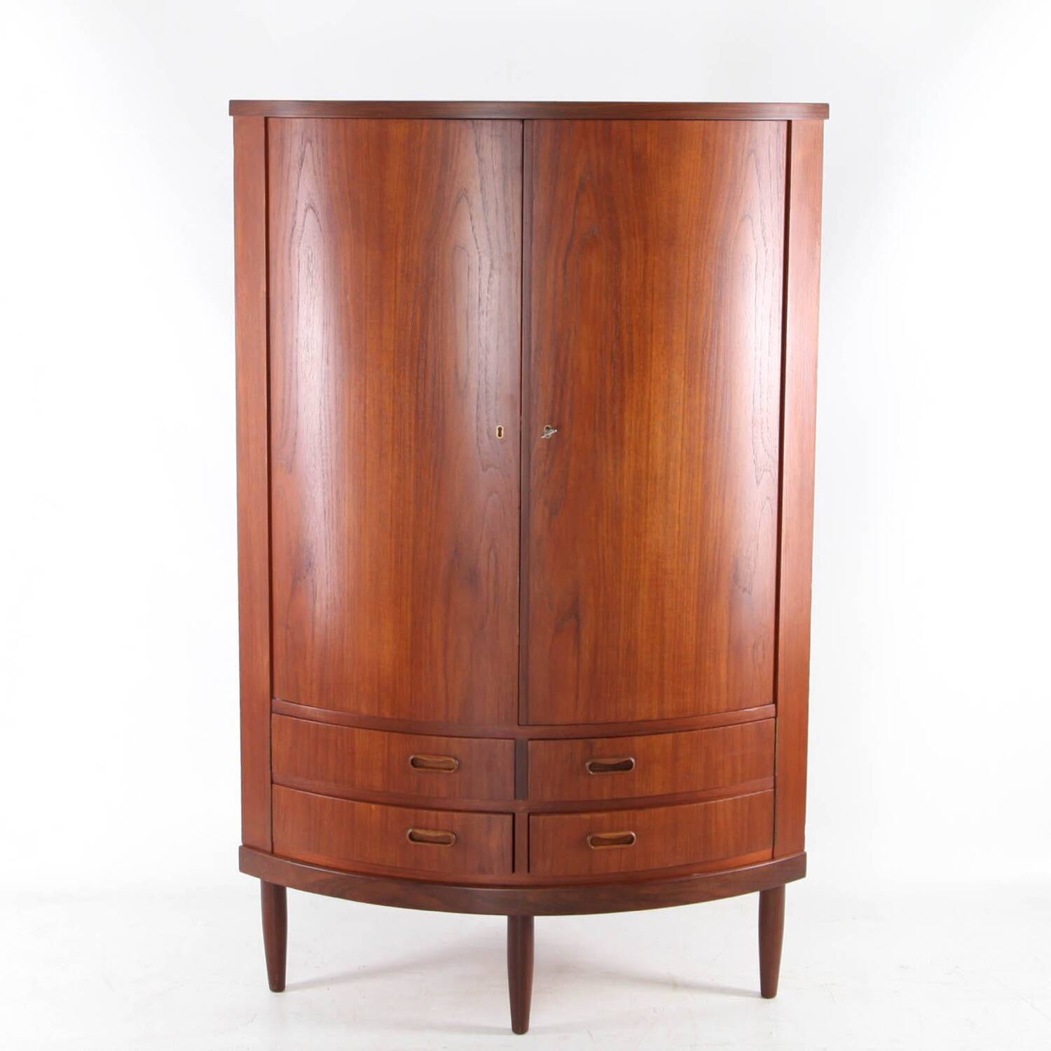 Scandinavian corner cabinet