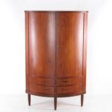 Scandinavian corner cabinet