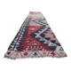 Vintage Turkish hallway rug 86x357 cm