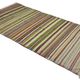 Vintage Striped Turkish Kilim Rug 170x345 cm Handmade Wool