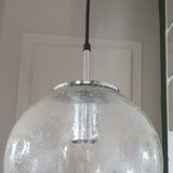 Pendant lamp Space-age Limburg Glasshutte 60s