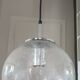 Pendant lamp Space-age Limburg Glasshutte 60s
