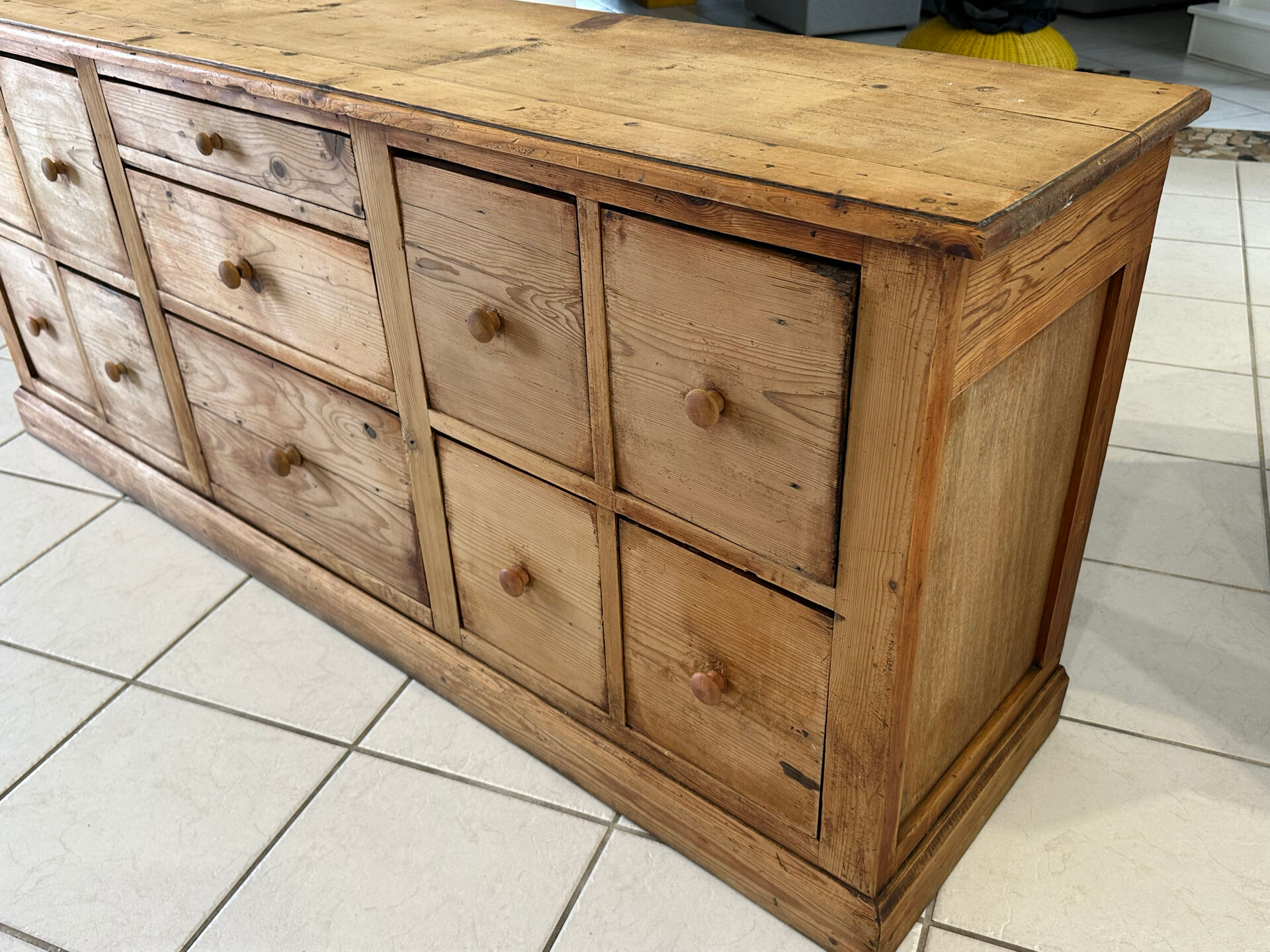 Vintage 1950s workshop sideboard