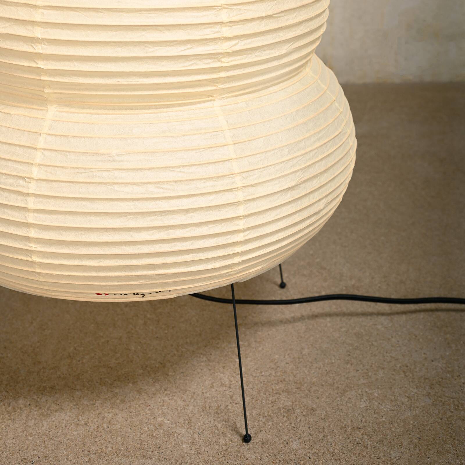 Isamu Noguchi Model 24N Akari Light Sculpture Handcrafted by Ozeki, Japan