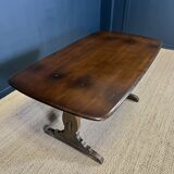 Vintage solid elm ercol dining table from the 50s