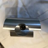 Sconce in brushed aluminum 70s