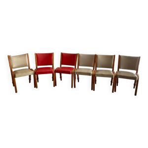 Lot de 6 chaises Bow - steiner