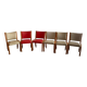 Lot de 6 chaises Bow Wood Hugues Steiner