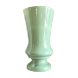 Water green opaline vase