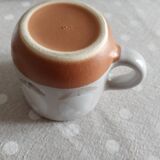 Tasses à café en grès émaillé