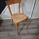 chaise bistrot bois vintage