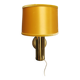 Stylish wall lamp in brass from MS lightning Denmark 1970-80s