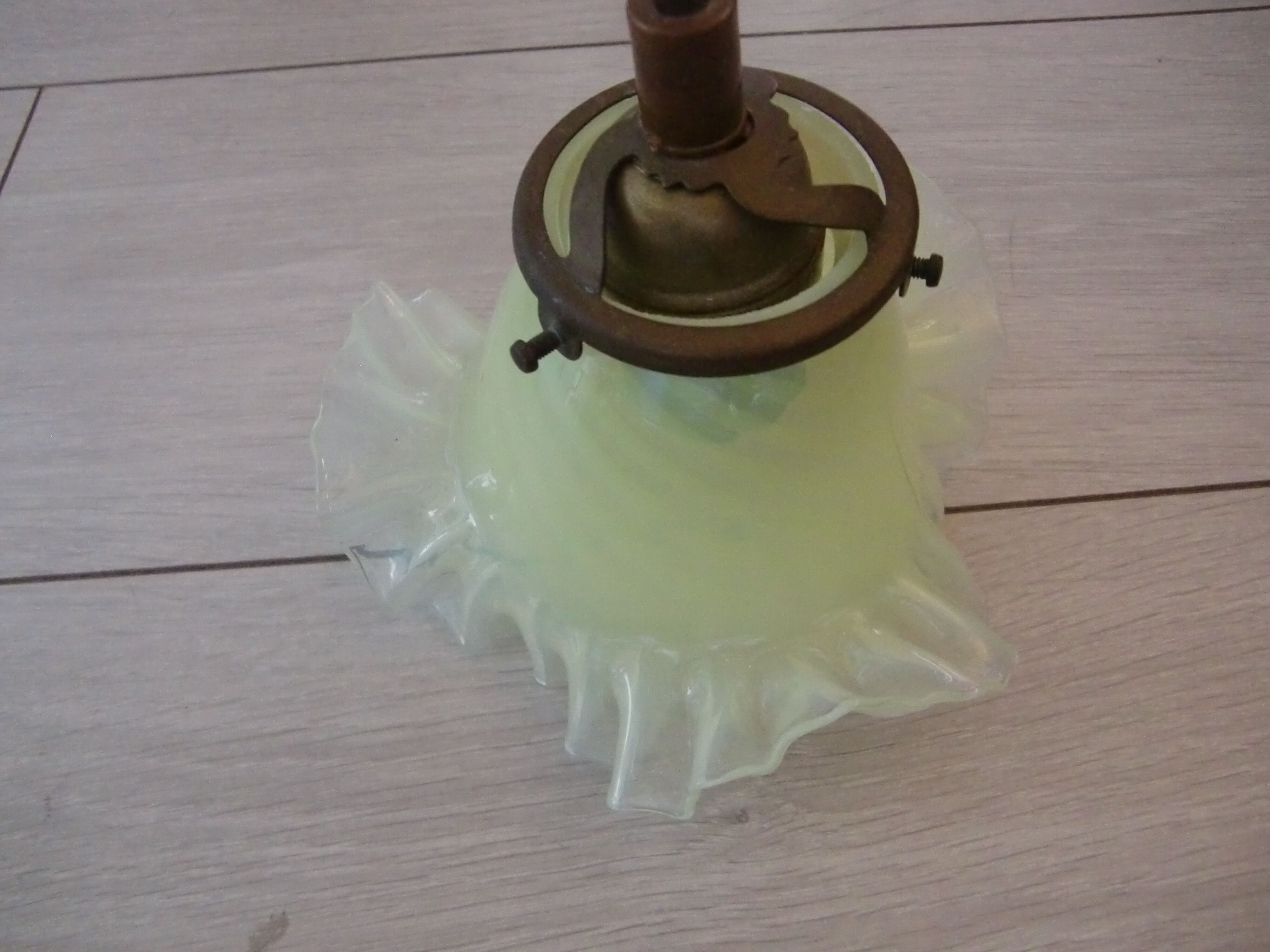 Frou-frou ceiling lamp