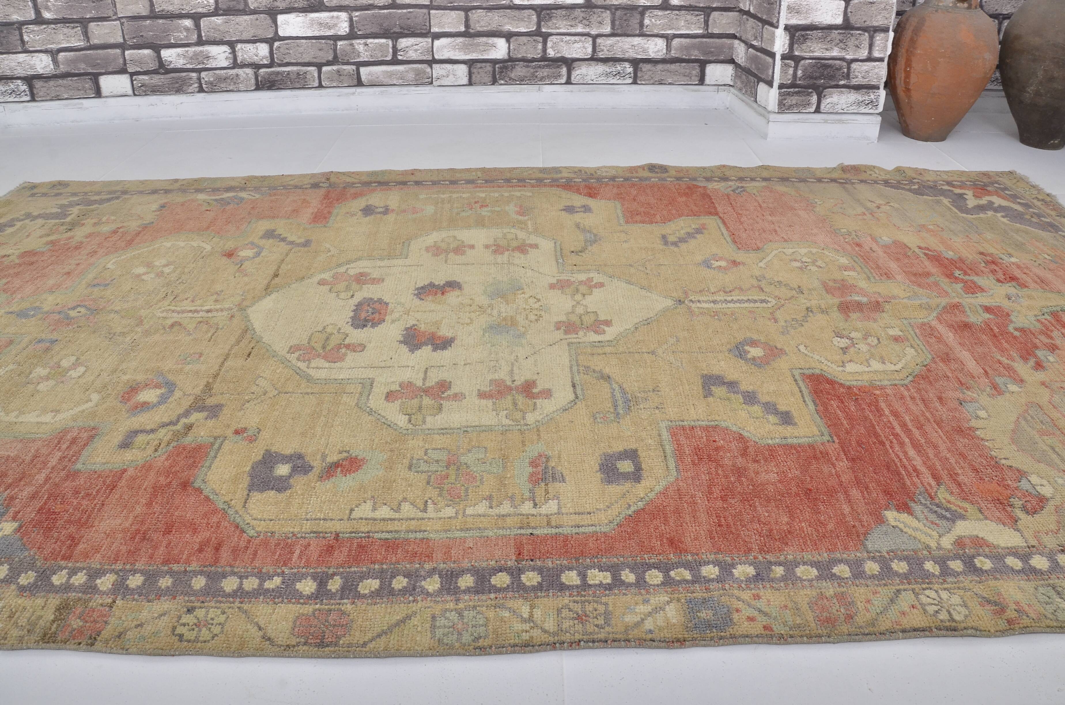 Decorative Handwoven Vintage Wool Rug sku1467