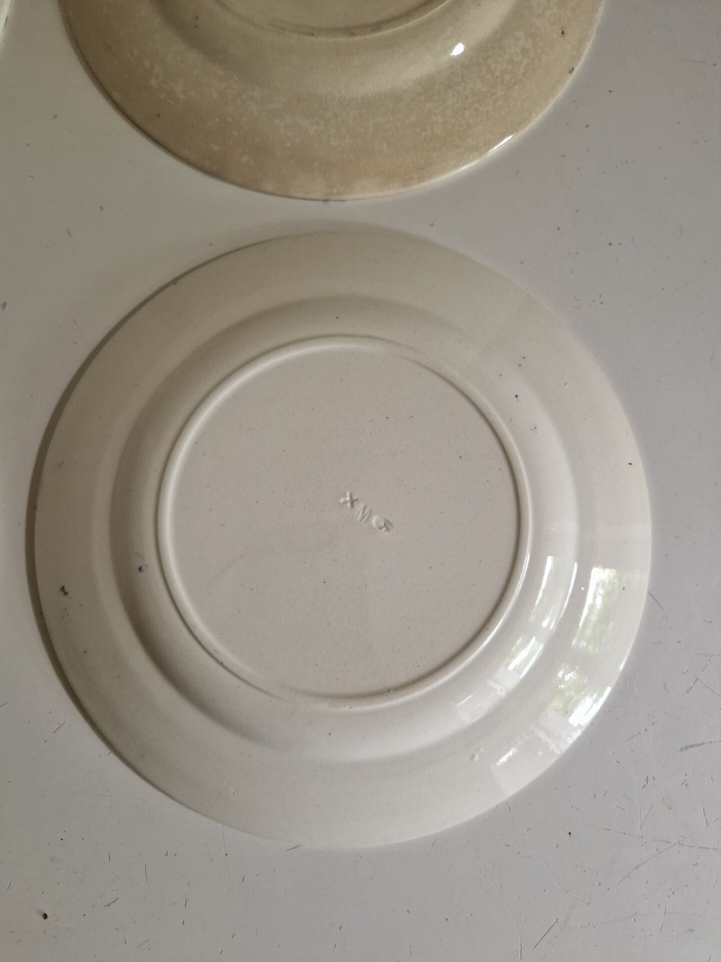 Set of 4 Louis XV Dessert Plates HB & Cie