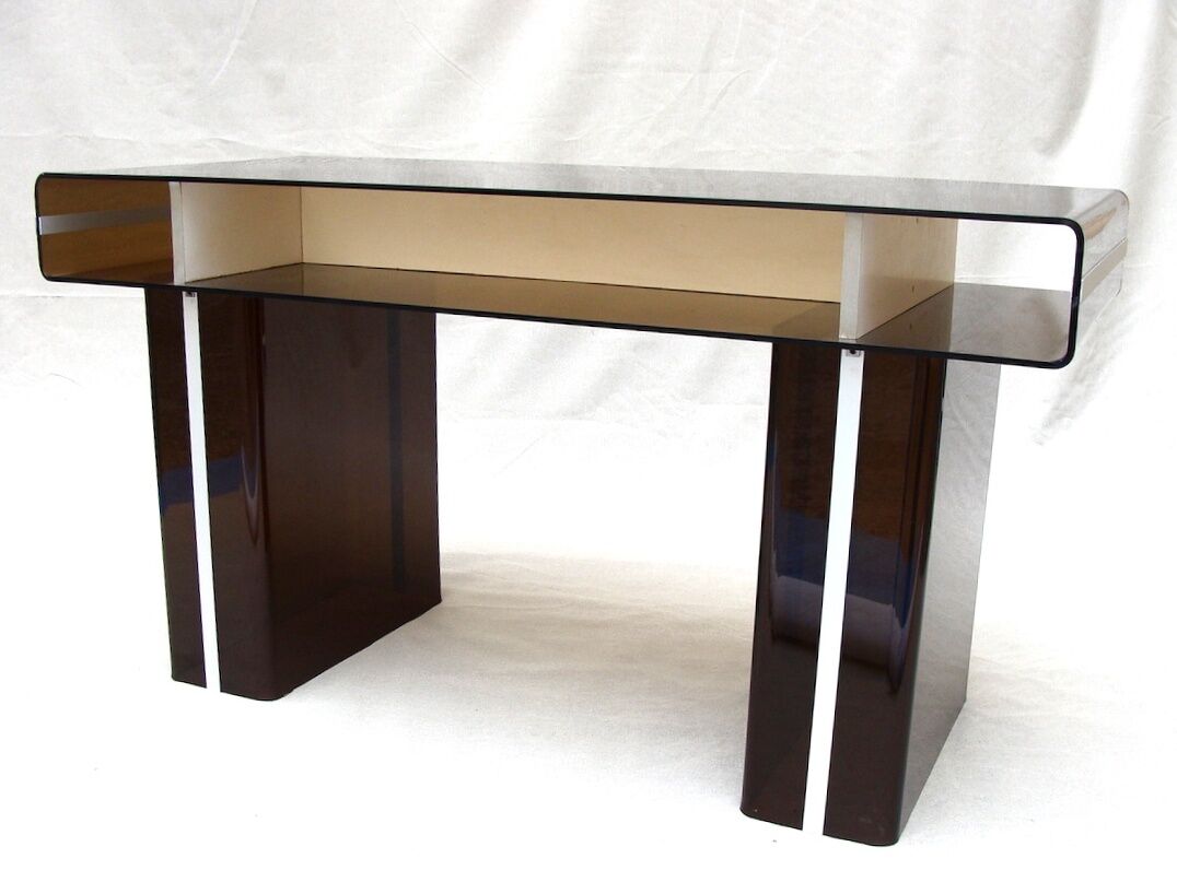 Plexiglas desk 1970