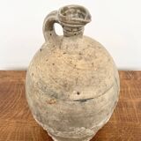 Antique raw terracotta jar