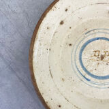 Initialled terracotta bowl