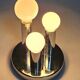 Mid-Century Modern Wall or Ceiling Lamp, Flush Mount, Sölken Leuchten, 1970