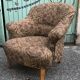Pair of Art Deco toad armchairs
