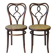 Deux chaises Thonet N°561 au catalogue USA . Vers 1925 .