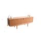 Teak sideboard by Jentique * rare model * 198 cm