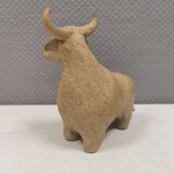 Beautiful ceramic bull Danish and from the 1970s-80s.