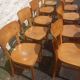 14 bistro chairs Thonet