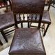 Mot de 6 chaises Henri II