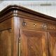 19th-century Breton wardrobe in oak and chestnut.