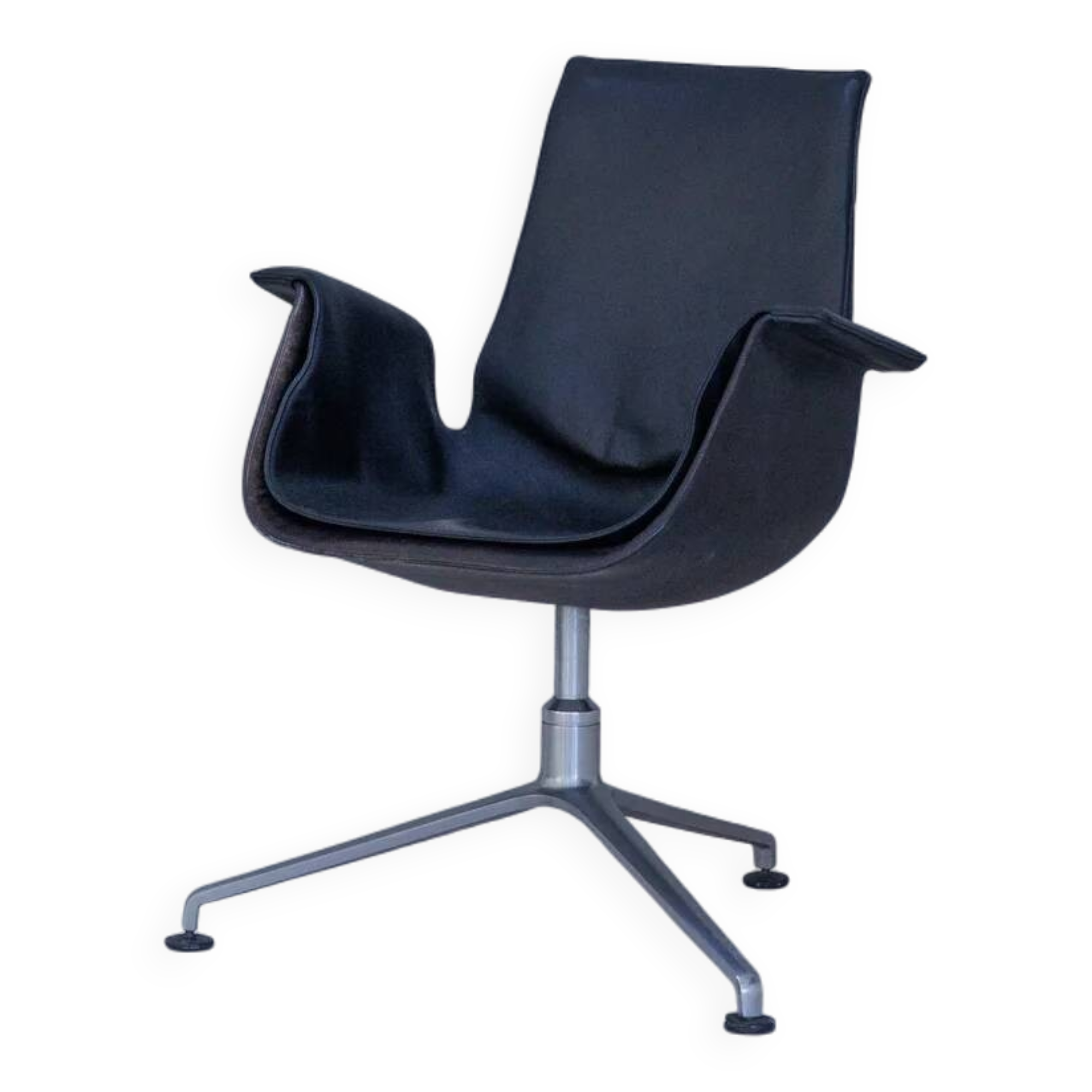 FK 6726 “Tulip” swivel chair by Preben Fabricius & Jørgen Kastholm, Denmark, 1960s