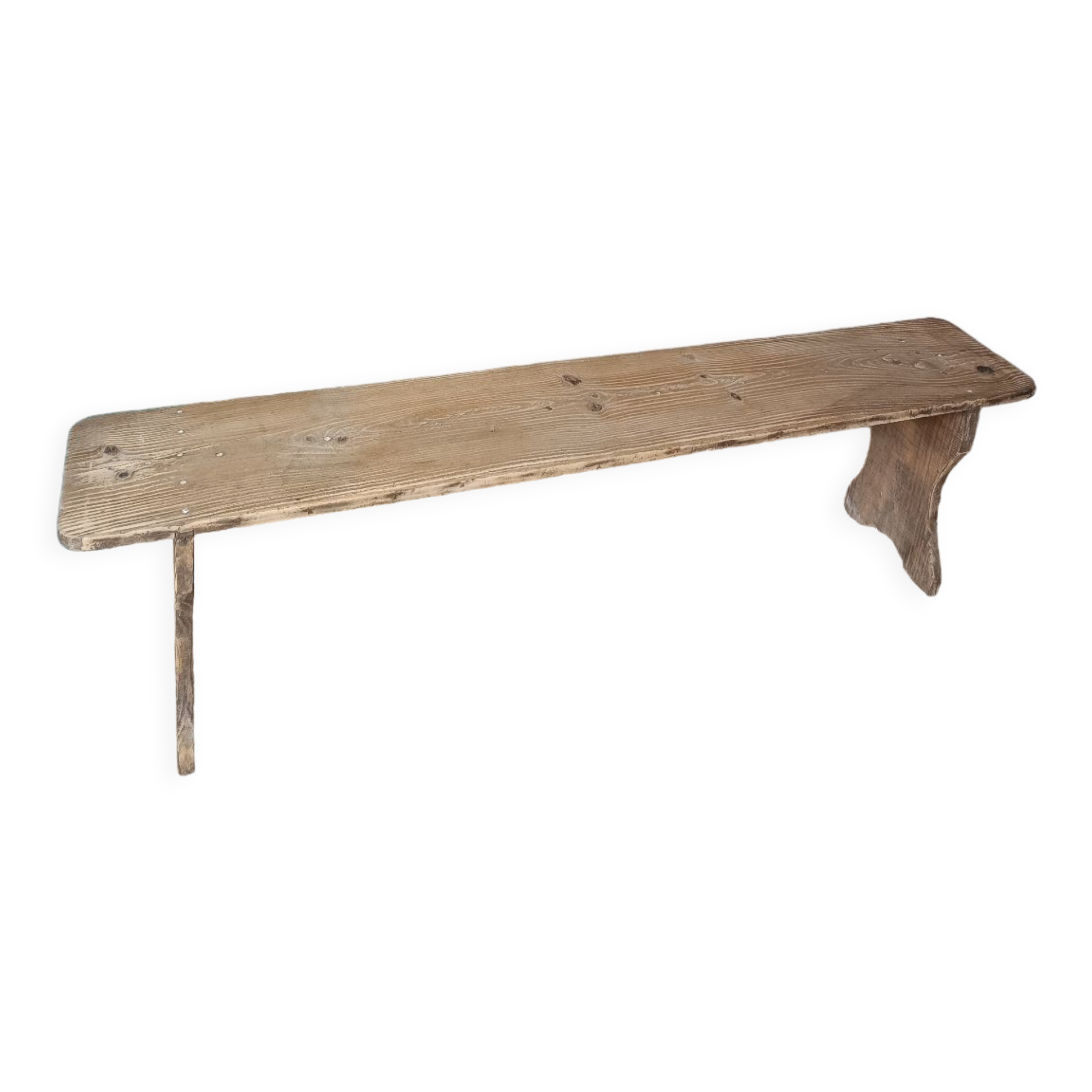 Banc de ferme restauré