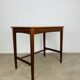 Minimalist Scandinavian teak desk from the 1960s, vintage.