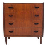 Commode en teck, Danemark, années 1960