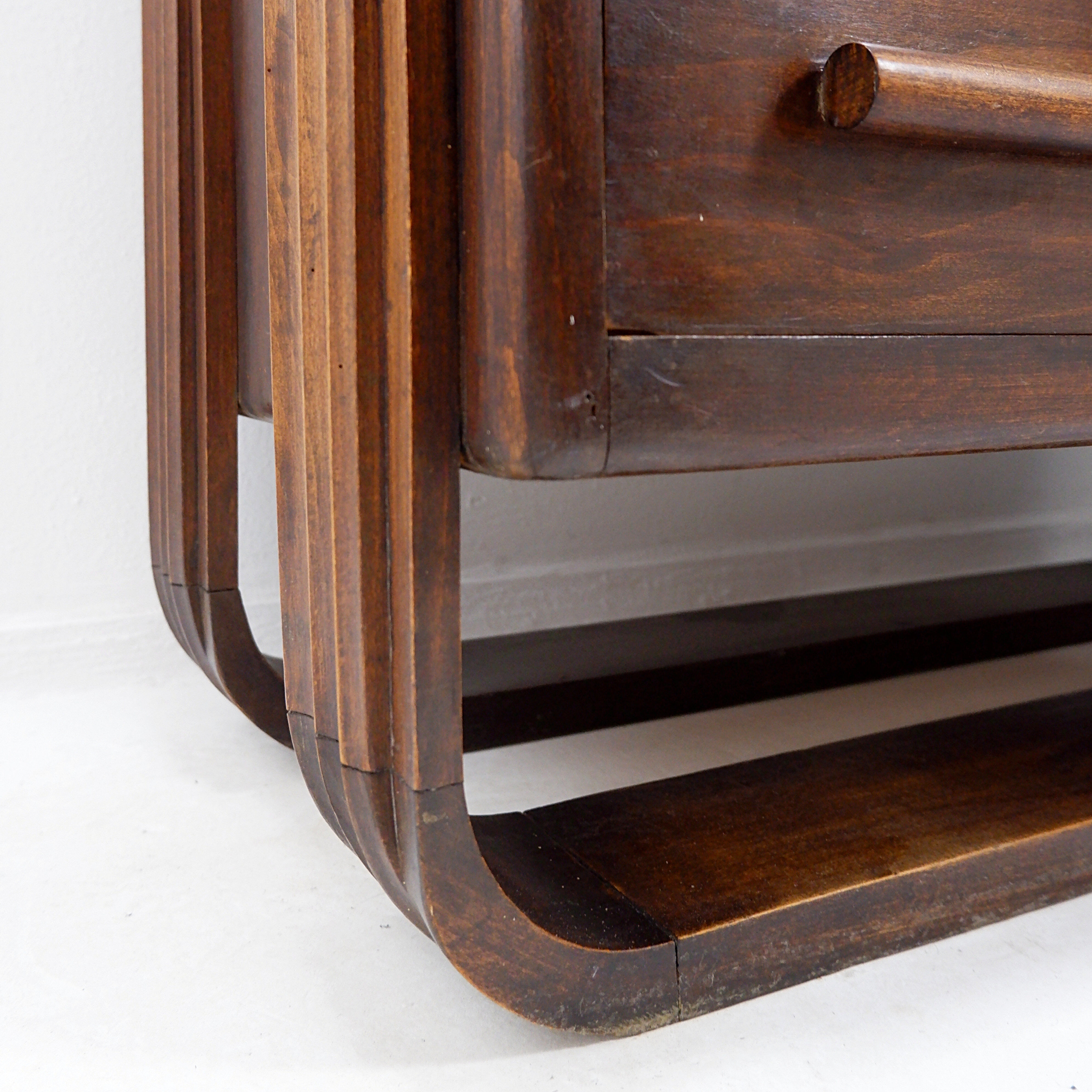 Art Deco oak sideboard from the 1930s